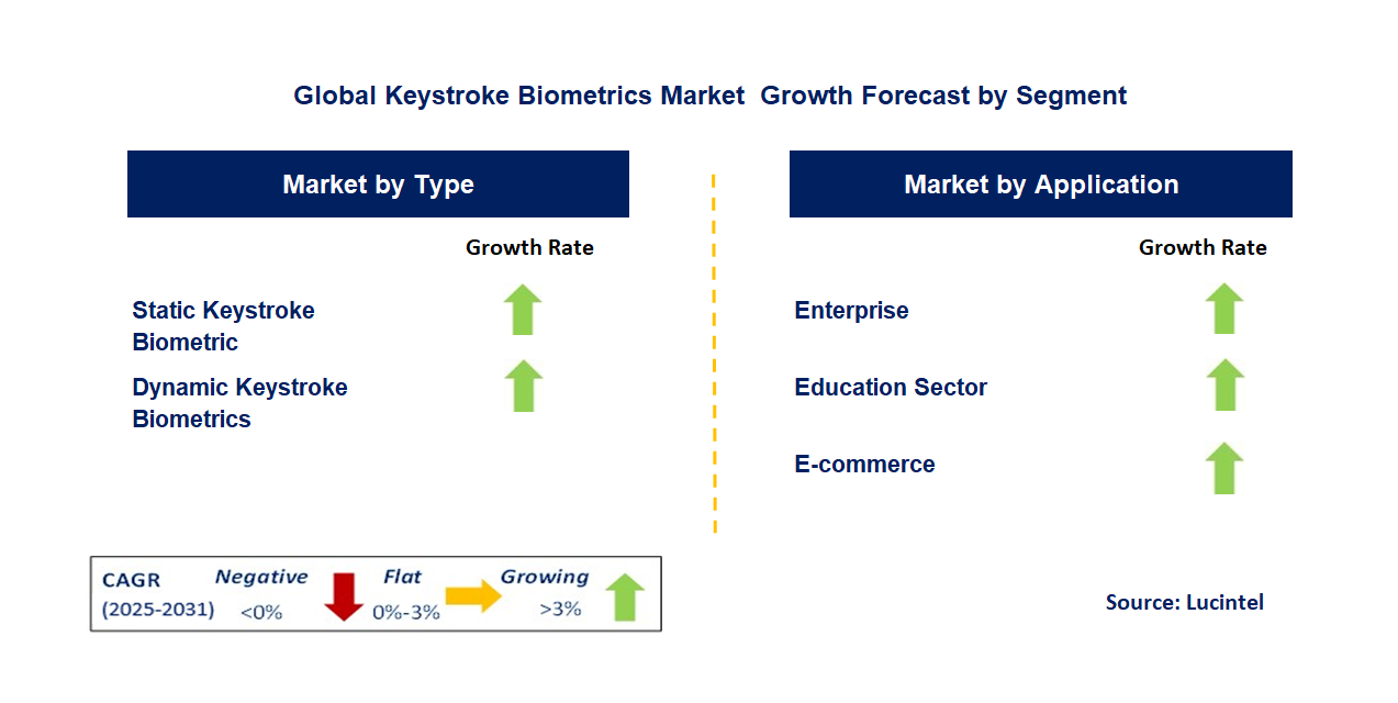 Keystroke Biometrics  Market by Segment